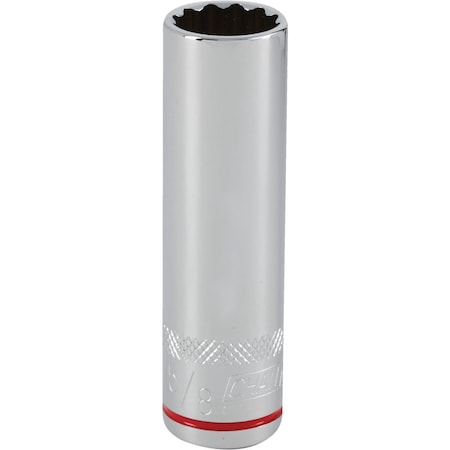 Channellock 1/2 In. Drive 5/8 In. 12-Point Deep Standard Socket 327239